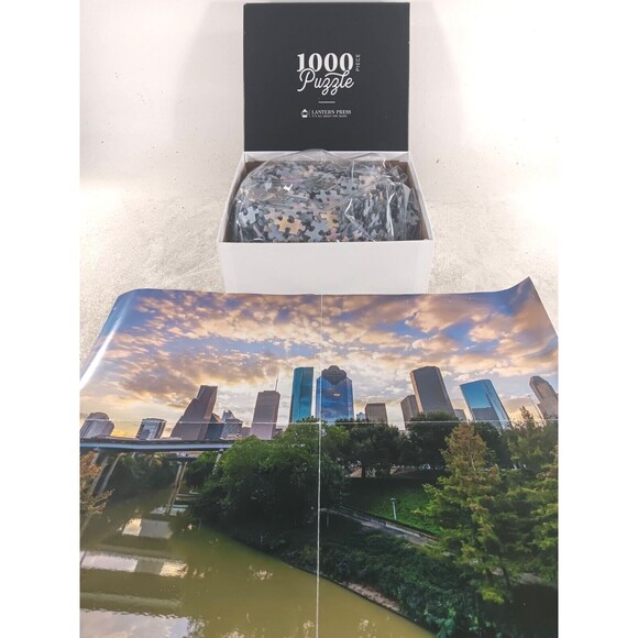 Lantern Press 1000 Piece Jigsaw Puzzle with Poster - Picture 1 of 3